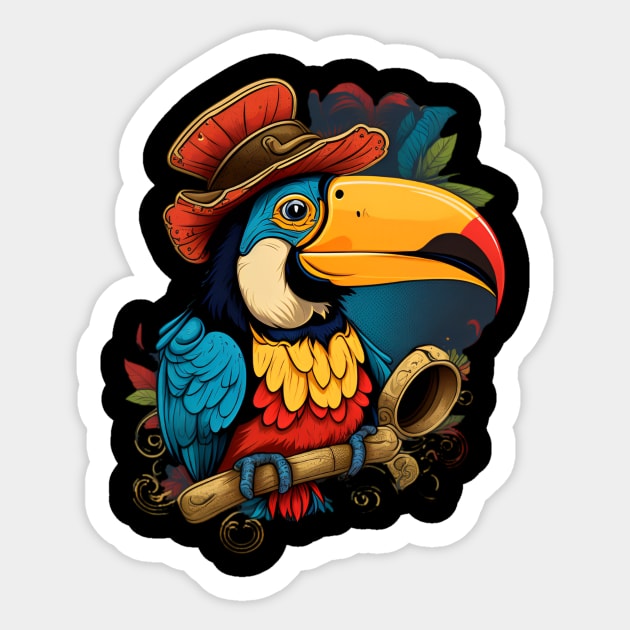 Toucan VooDoo #2 Sticker by ToucanVooDoo